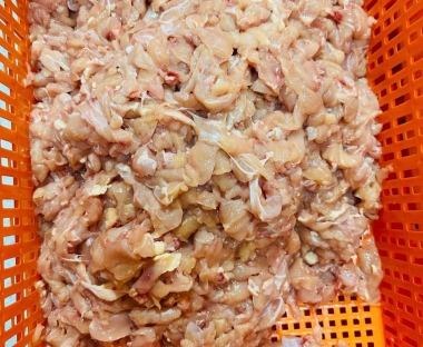 GÀ VỤN KHÔNG DA