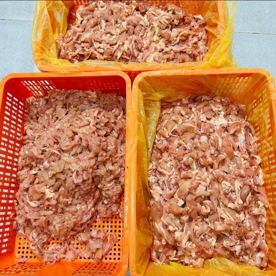 GÀ VỤN KHÔNG DA